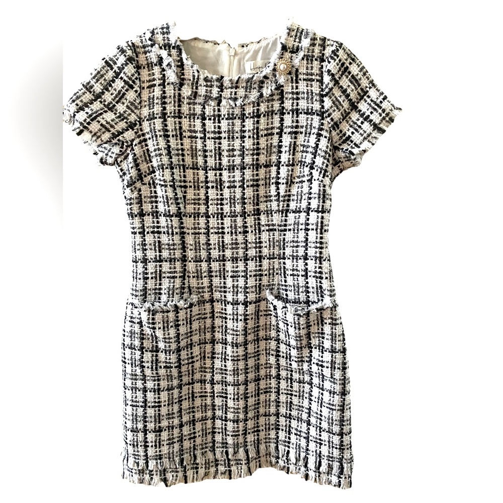 NWT. Harper Rose Tweed Dress. Size 8